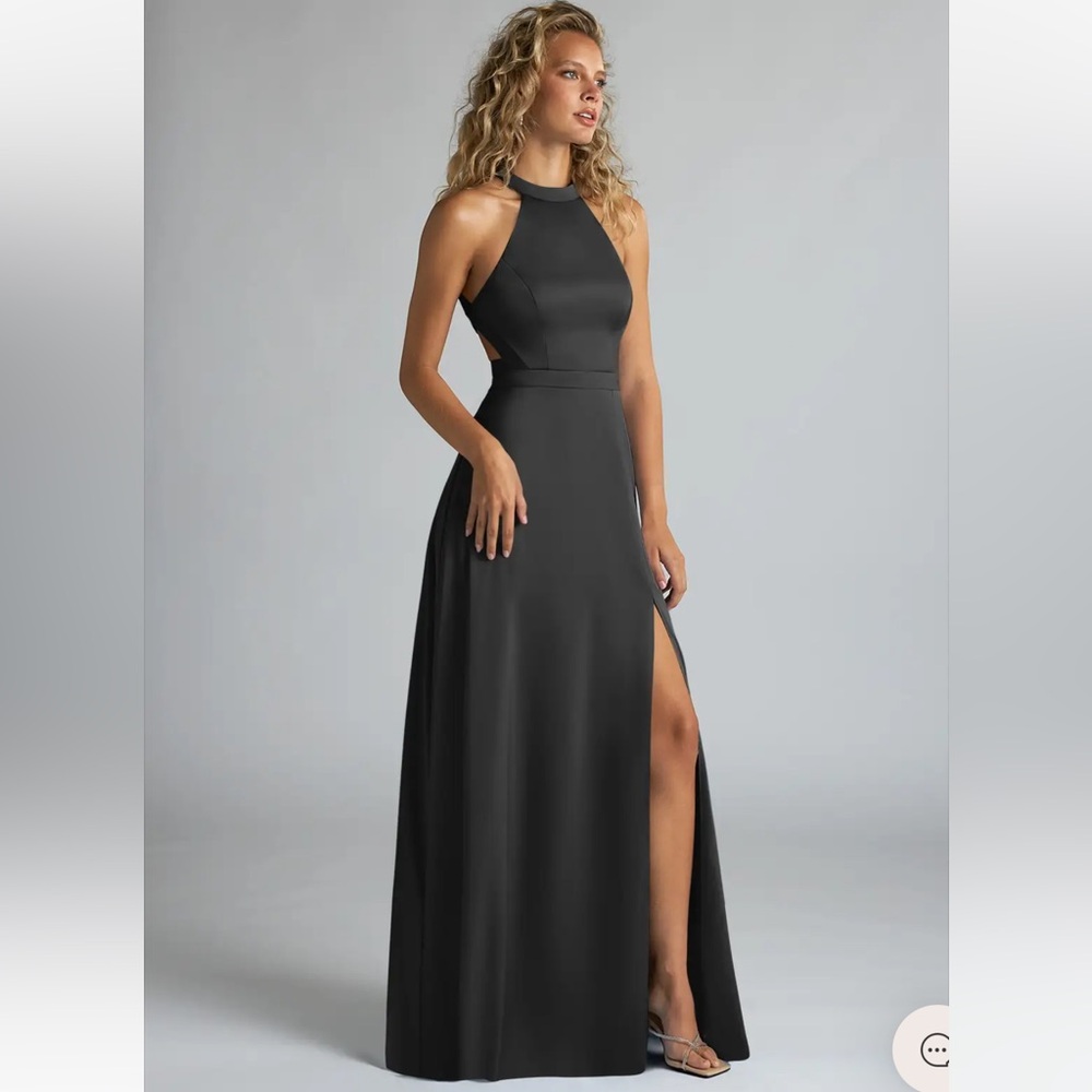 Azazie Clarice Strecth Satin dress